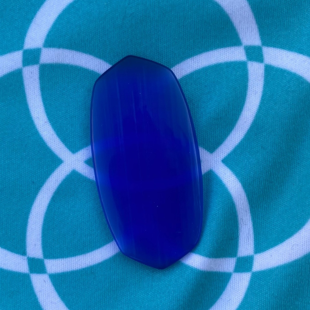 Kendra Scott - cobalt blue cats eye stone